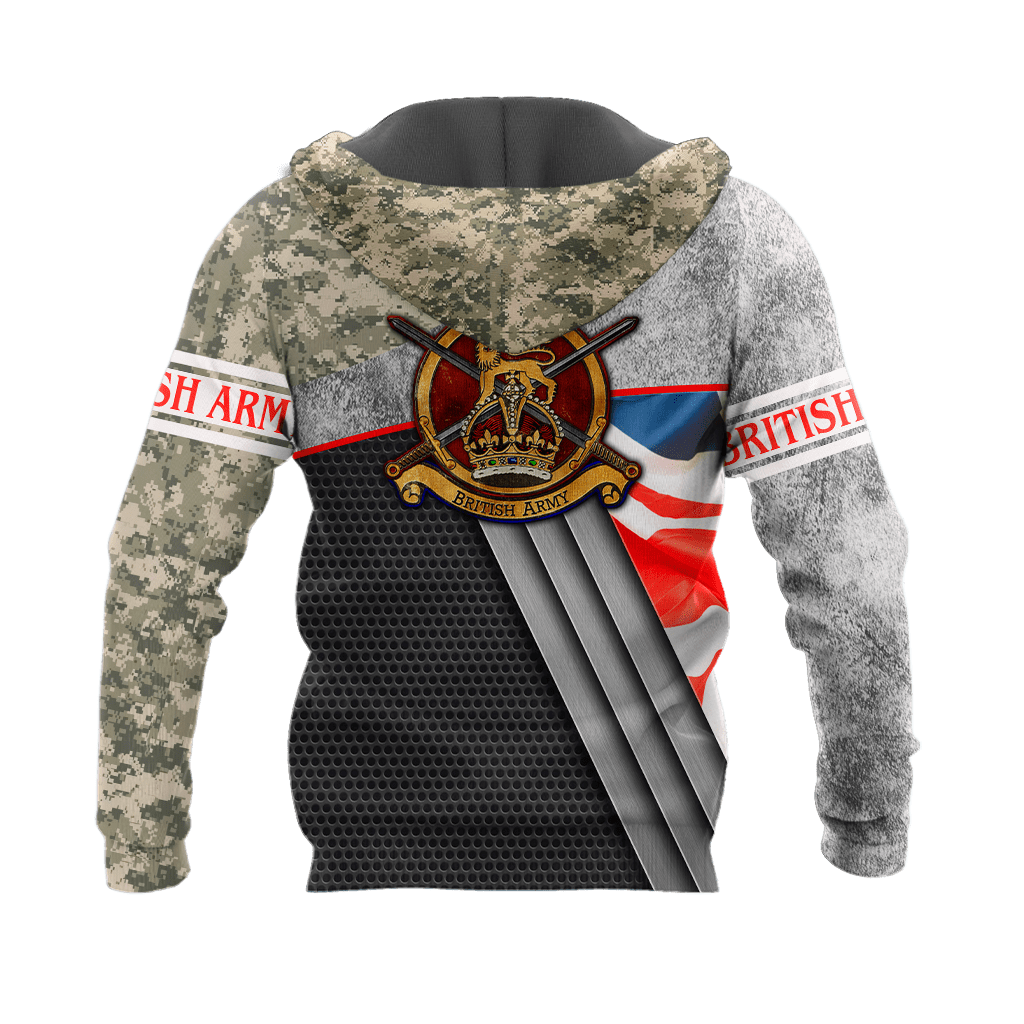 British Army 3D All Over Printed Unisex Shirts