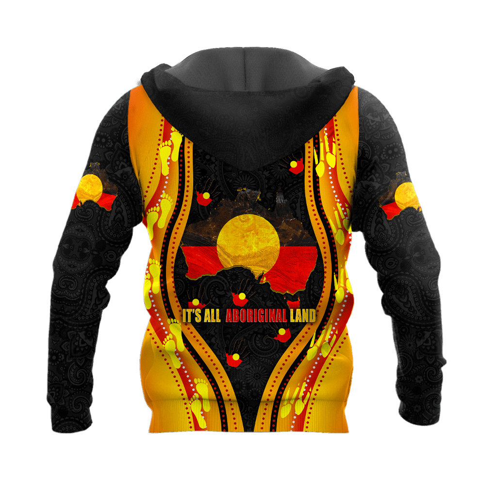 Custom name Proud to be Aboriginal Golden style 3d printed shirts