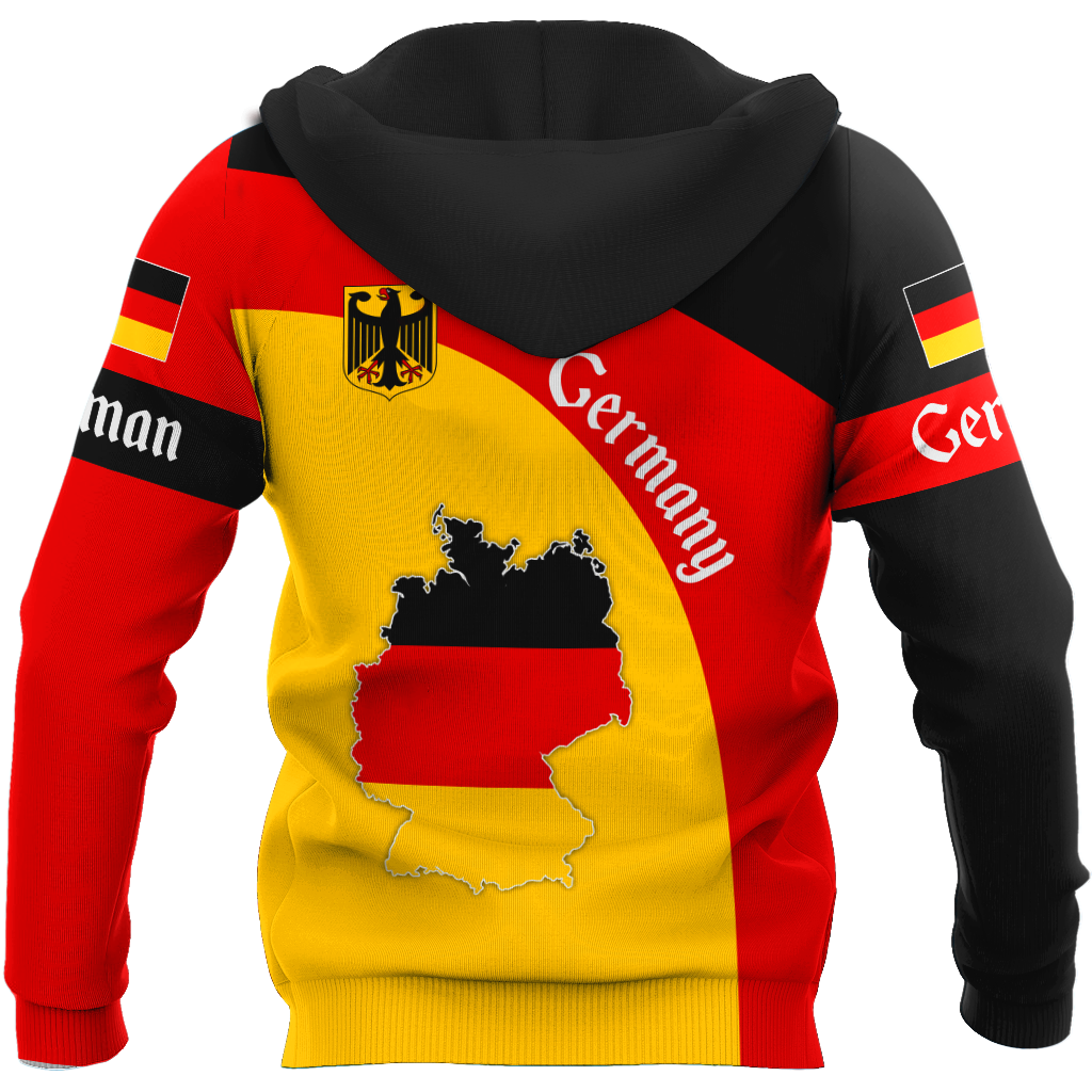 Personalized Name Germany 3D All Over Printed Unisex Shirts