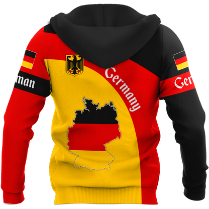 Personalized Name Germany 3D All Over Printed Unisex Shirts