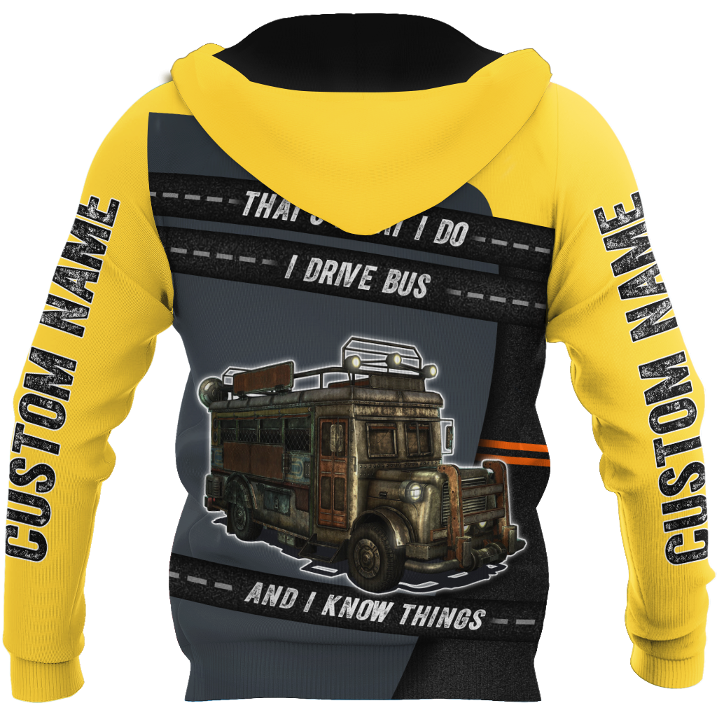 Premium Unisex All Over Printed Bus Driver Shirts MEI