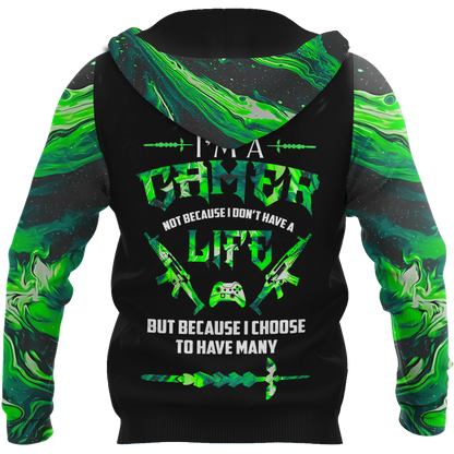 3D All Over Printed Game Lover  Unisex Shirts Custom Name XT