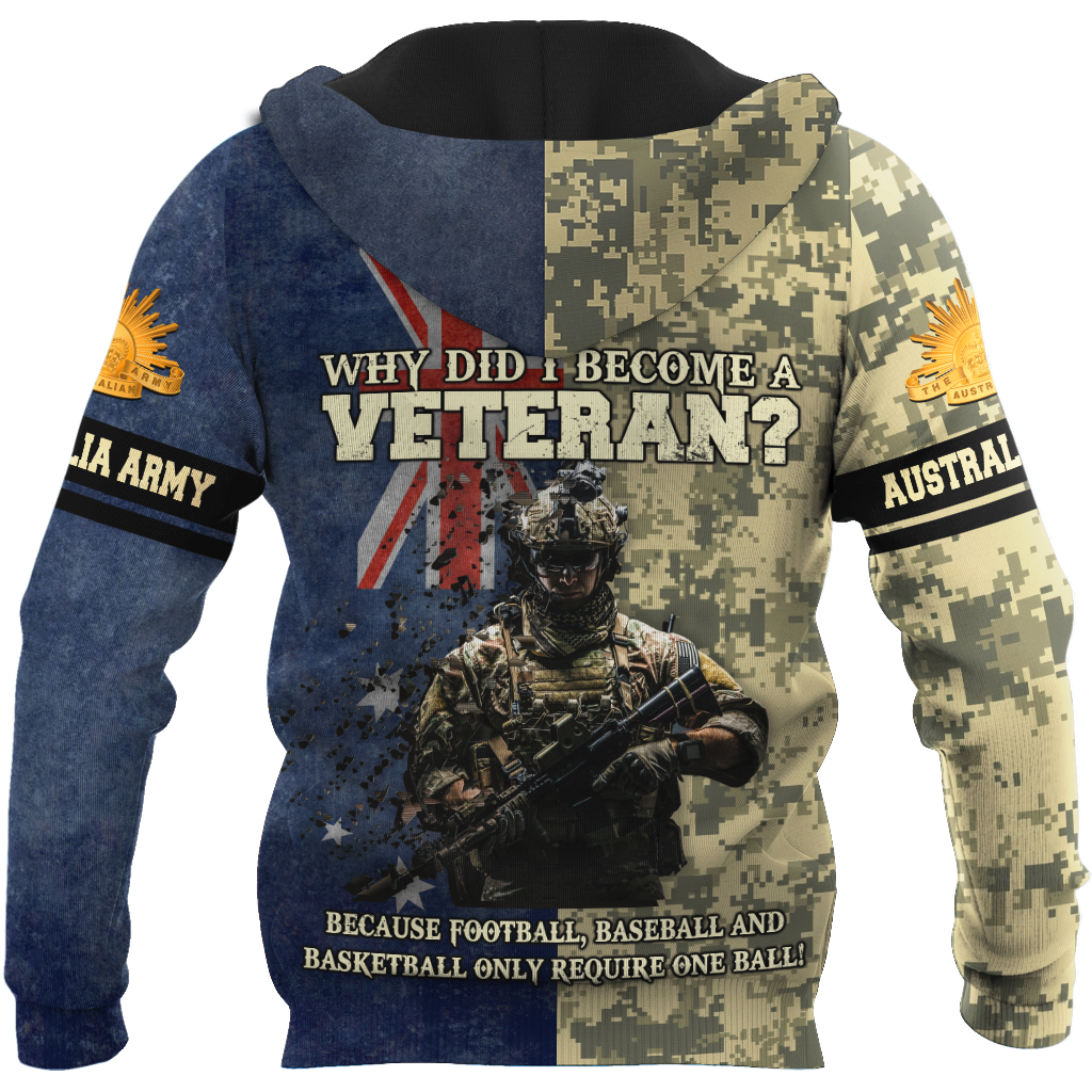 Personalized Name - The Australian Army 3D All Over Printed Shirts DQB16032104