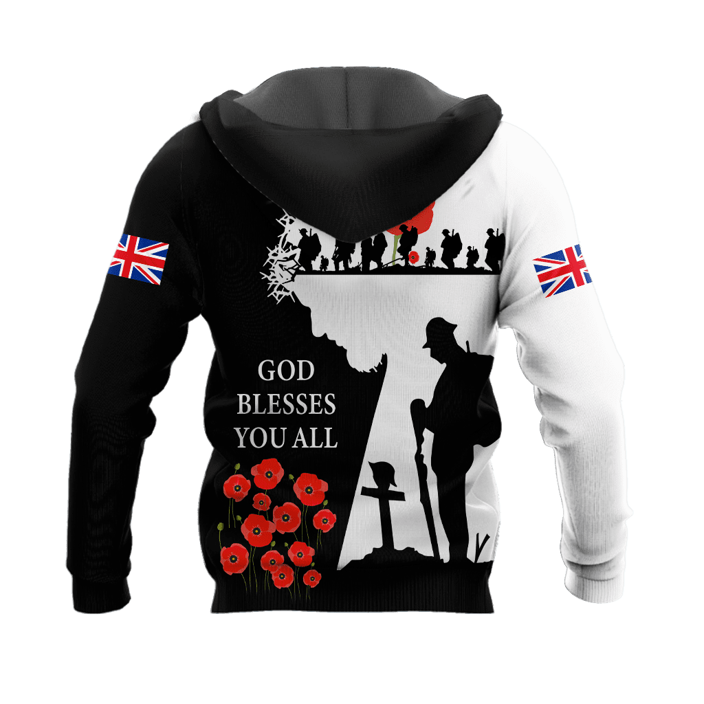 Remembrance Day Lest We Forget 3D All Over Printed Unisex Shirts