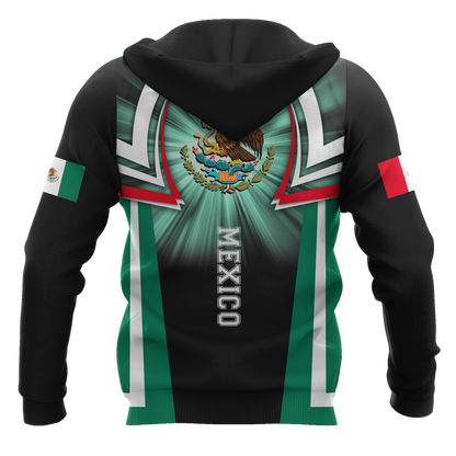 Mexico 3D All Over Printed Unisex Hoodie