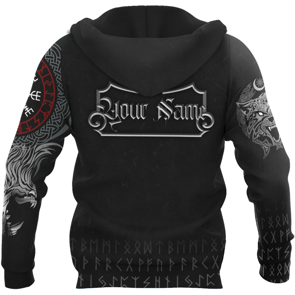 Customize Name Fenrir Viking Hoodie For Men And Women DQB10062101