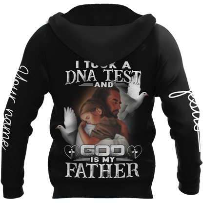 Premium Christian Jesus Personalized Name 3D All Over Printed Unisex Shirts DQB17022101