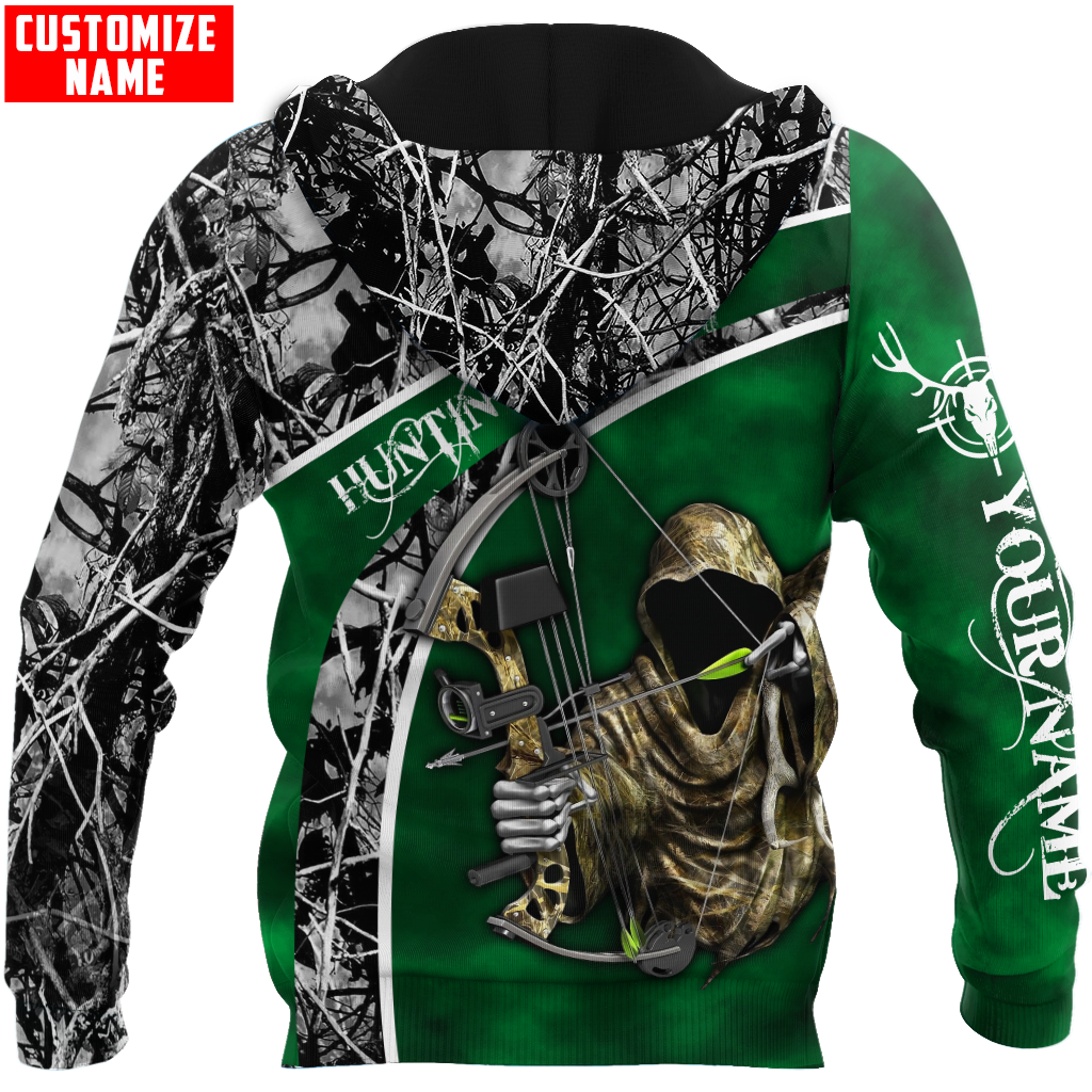Customized Name Hunting Season 3D All Over Printed Unisex Shirts