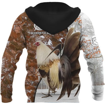 Premium Rooster 3D Printed Unisex Shirts