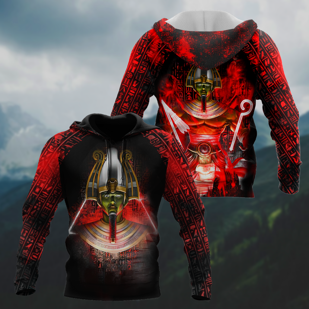 The Gods of Egypt - Osiris 3D All Over Printed Unisex Shirts