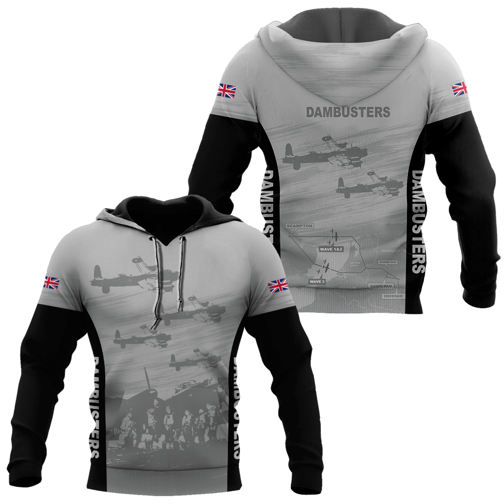 Operation Chastise 'DAMBUSTERS' 3D All Over Printed Unisex Shirts