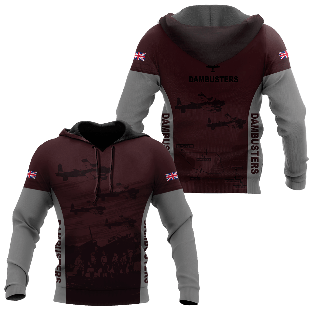 Operation Chastise 'DAMBUSTERS' 3D All Over Printed Unisex Shirts