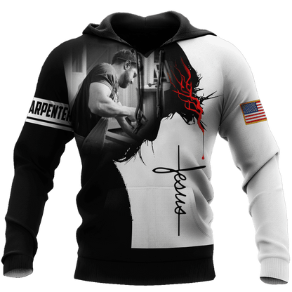 Premium Jesus Carpenter 3D All Over Printed Unisex