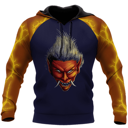 Japan Mythology Raijin 3D All Over Printed Unisex Shirts