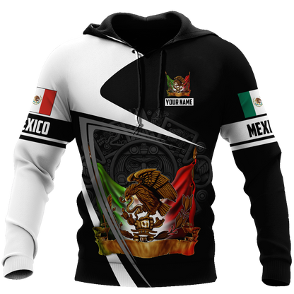 Personalized Name Mexico 3D All Over Printed Unisex Shirts