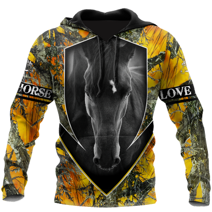 Love Horse 3D All Over Printed Shirts For Men And Women TR1912202CL