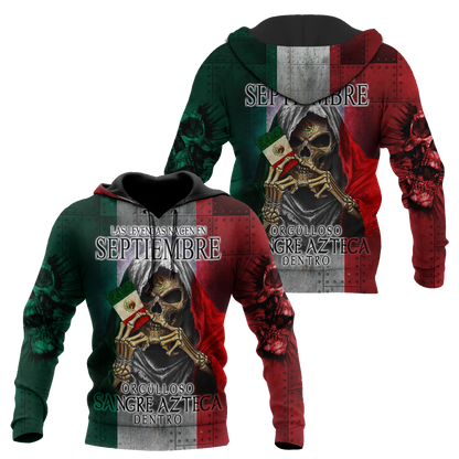 Mexico 3D All Over Printed Unisex Shirts
