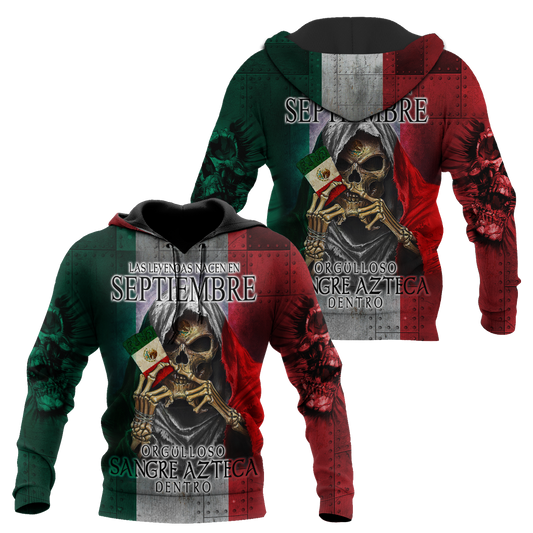 Mexico 3D All Over Printed Unisex Shirts