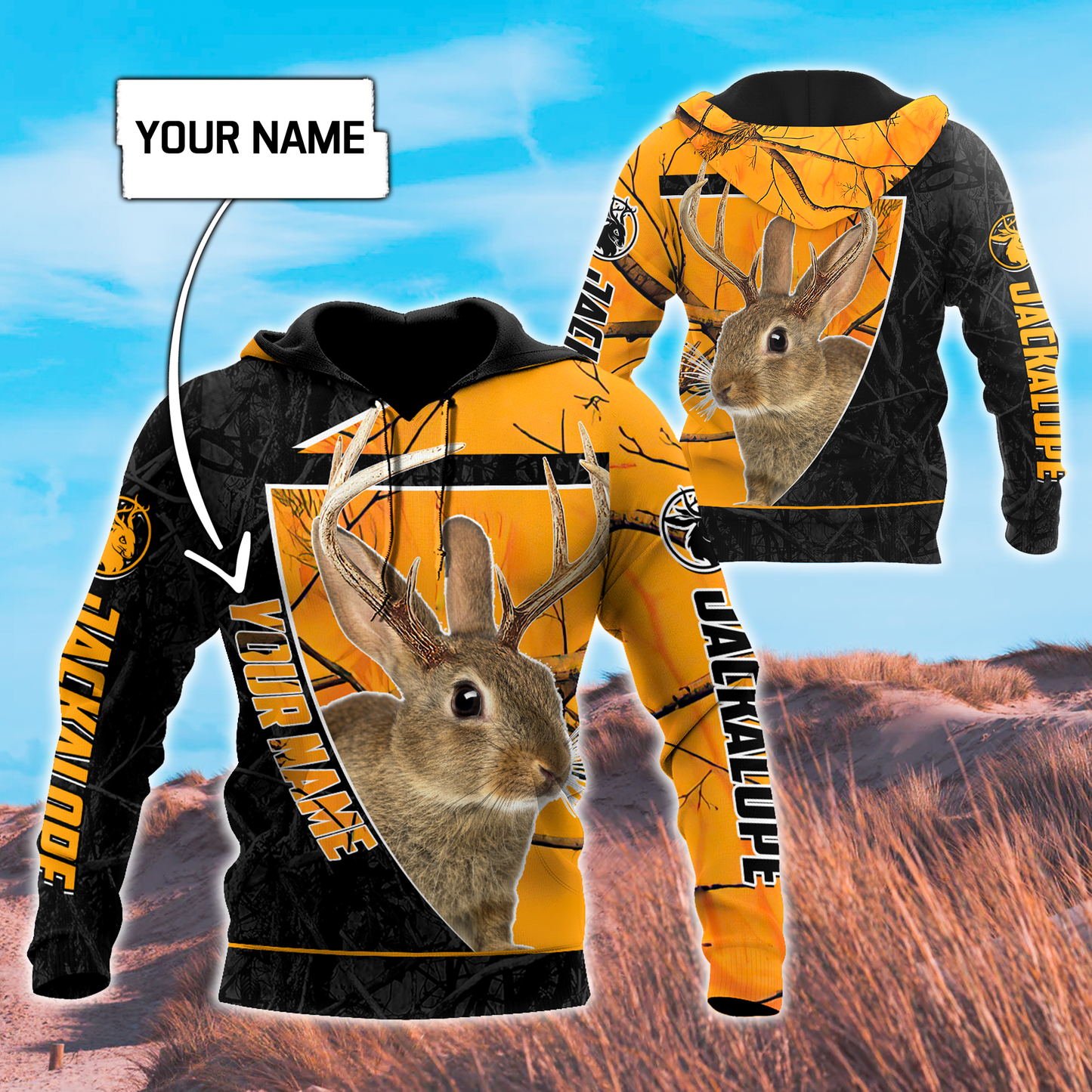 Premium Jackalope Customize 3D All Over Printed Unisex Shirts