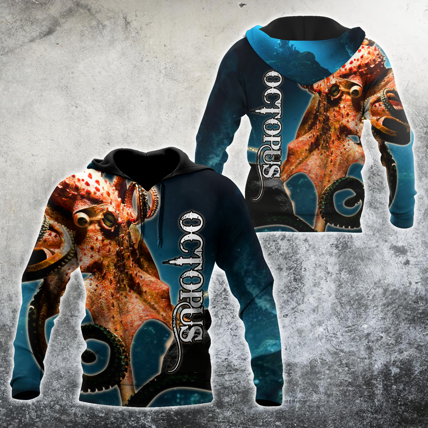 Premium Unisex Hoodie Octopus ML