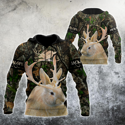 Premium Jackalope 3D All Over Printed Unisex Shirts
