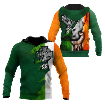 Irish 3D All Over Printed Shirts For Men and Women