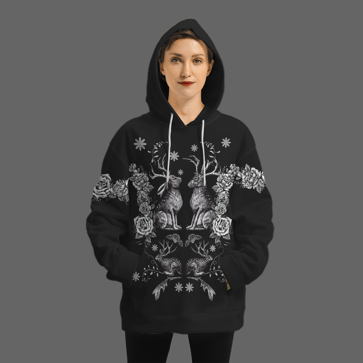 Premium Jackalope 3D All Over Printed Unisex Shirts