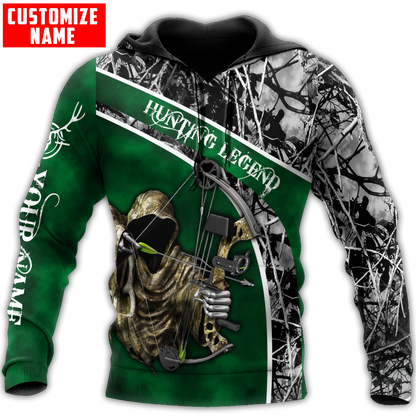 Customized Name Hunting Season 3D All Over Printed Unisex Shirts