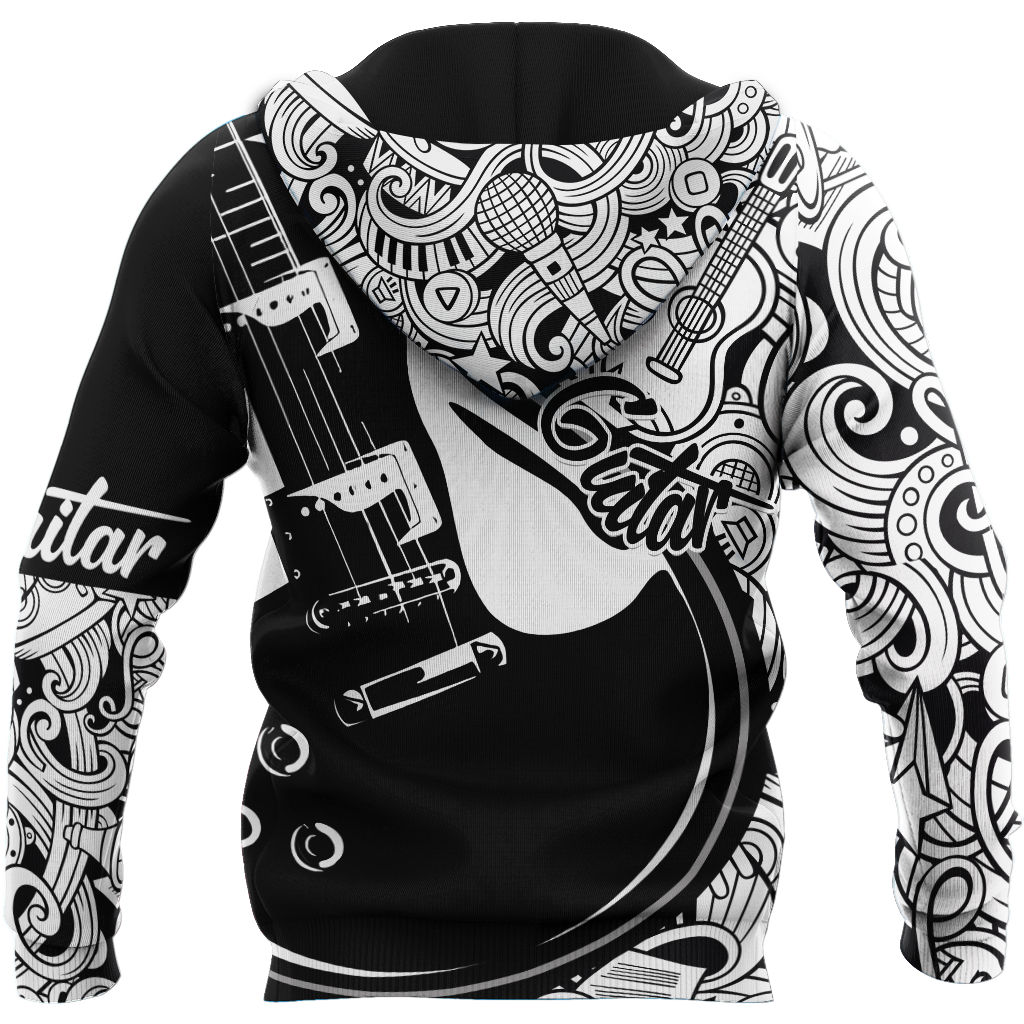 Love Guitar All Over Printed Unisex Shirts