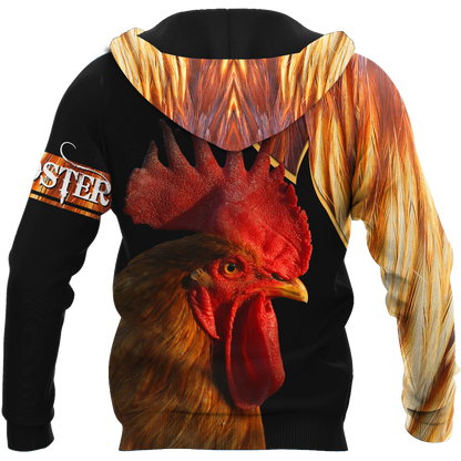 Premium Rooster 3D All Over Printed Unisex Shirts