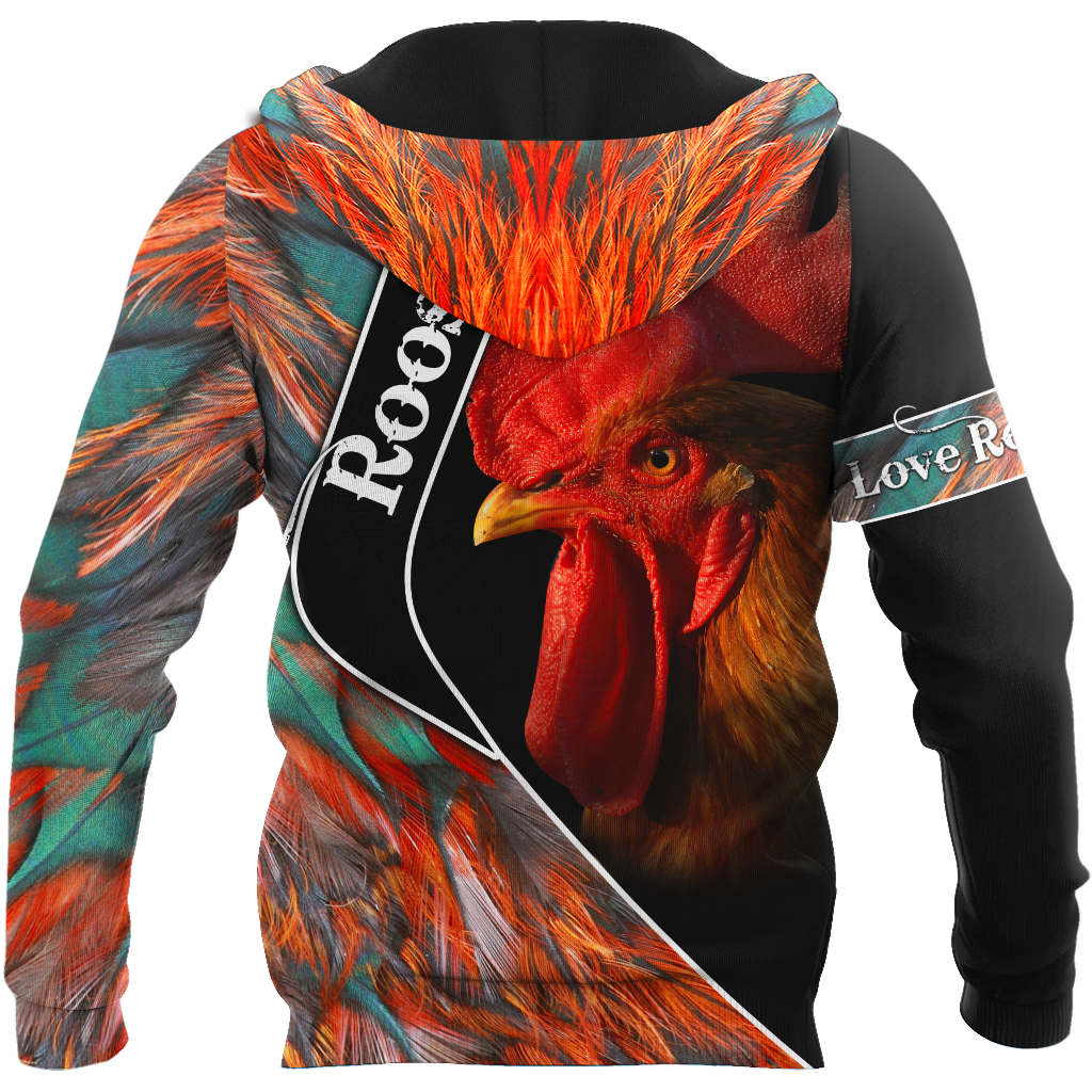 Premium Rooster 3D Printed Unisex Shirts