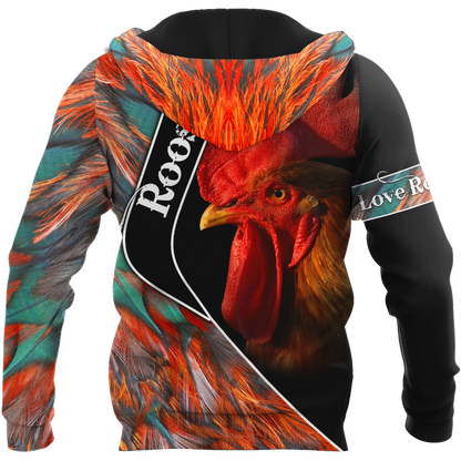 Premium Rooster 3D Printed Unisex Shirts