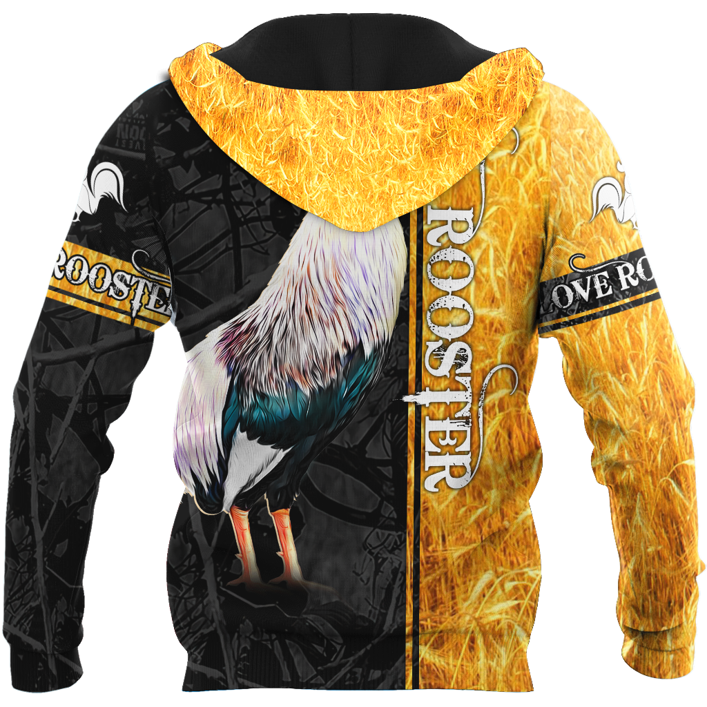 Premium Rooster 3D Printed Unisex Shirts