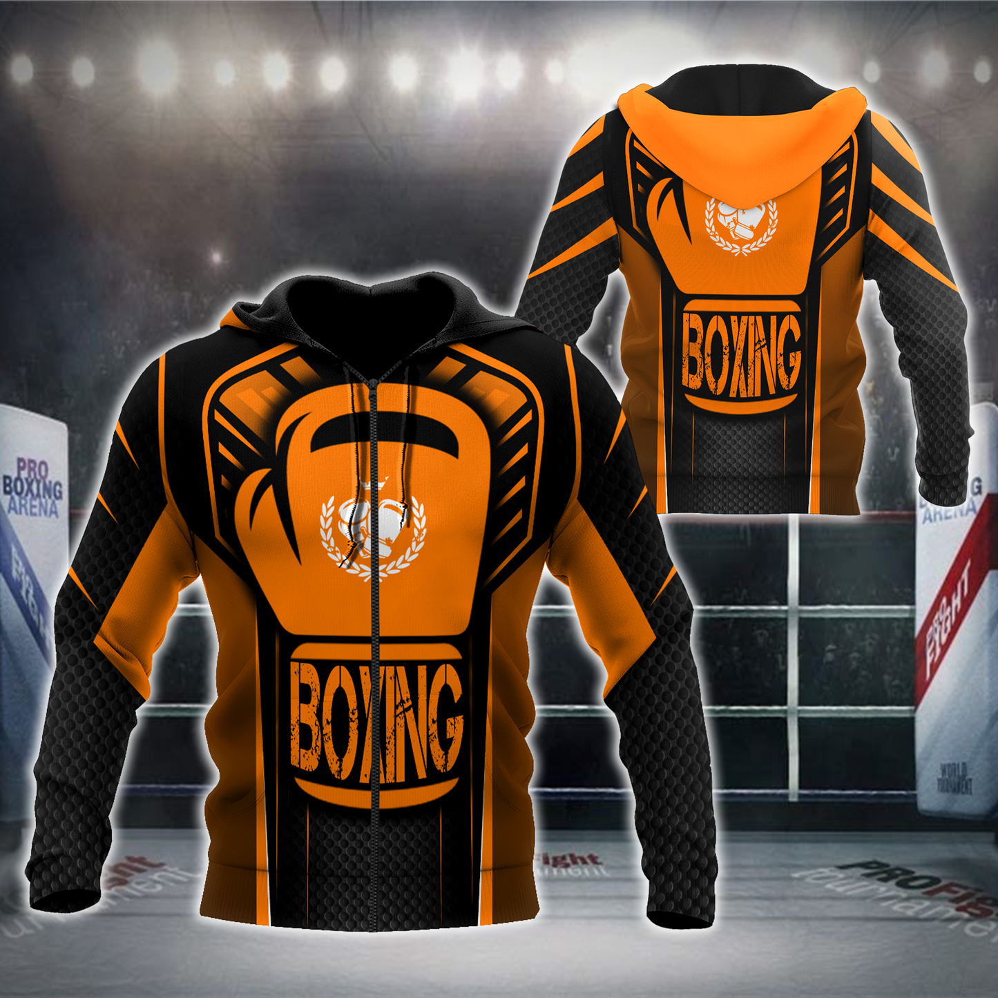 Boxing 3D All Over Printed Unisex Shirts