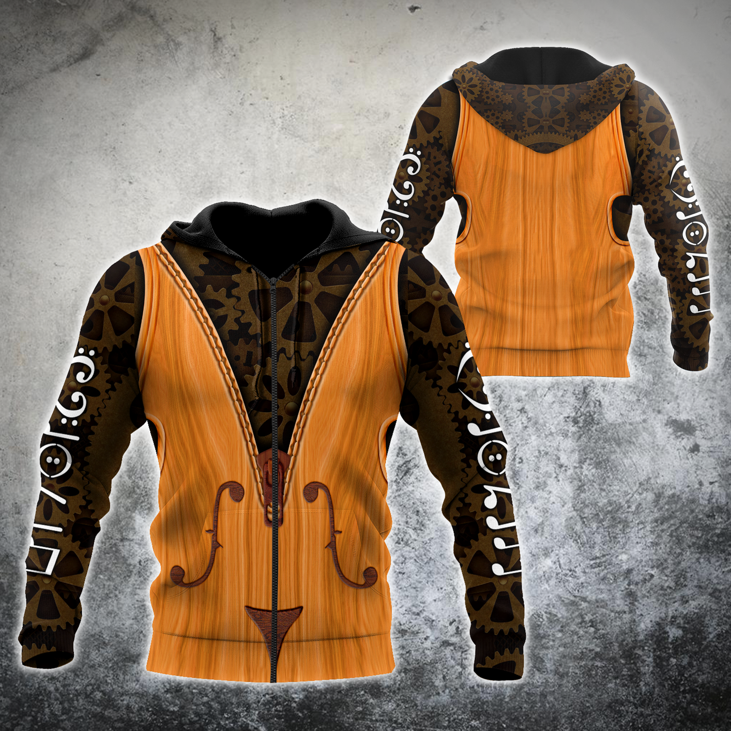 Violin 3D All Over Printed Shirts For Men And Women MH07122001JJCL