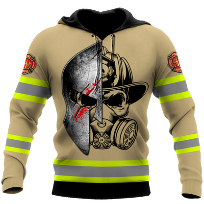 Firefighters 3D All Over Printed Hoodie Shirts For Men And Women MH08122003