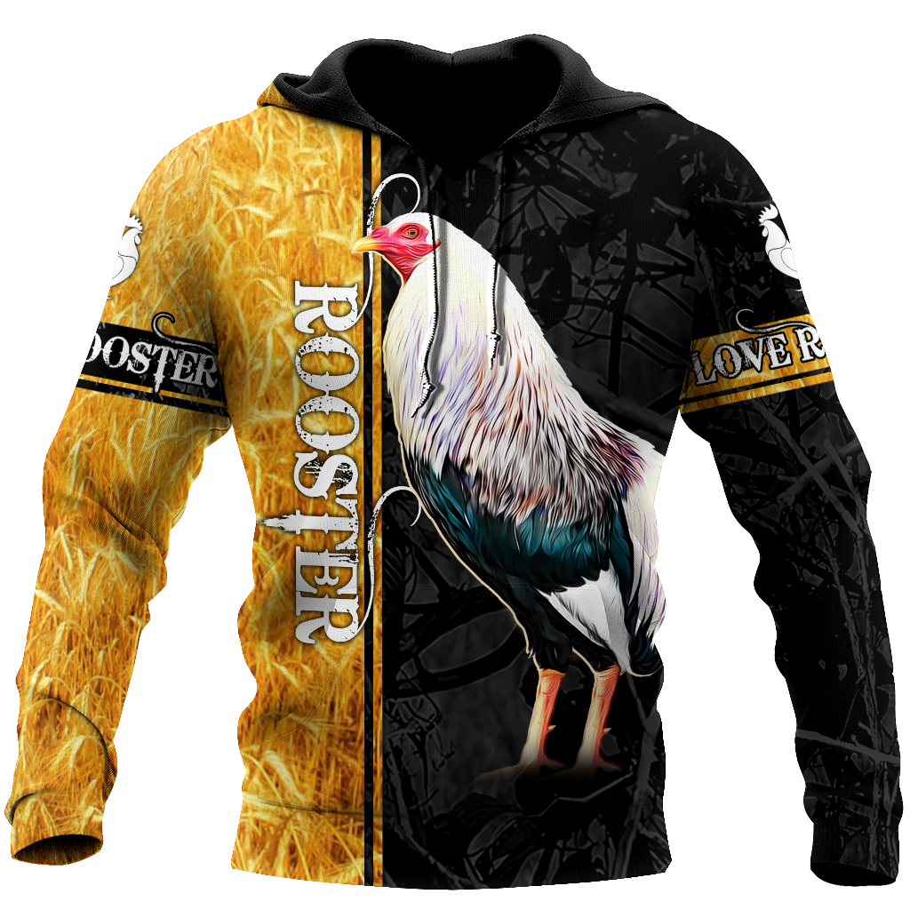 Premium Rooster 3D Printed Unisex Shirts