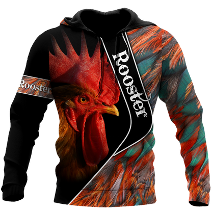 Premium Rooster 3D Printed Unisex Shirts