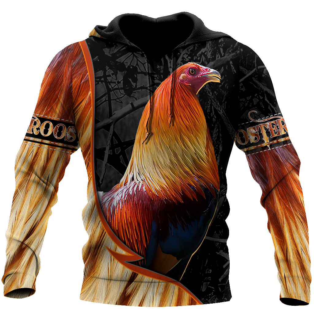 Premium Rooster 3D All Over Printed Unisex Shirts