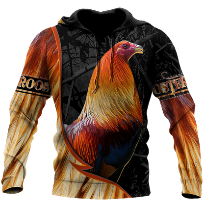 Premium Rooster 3D All Over Printed Unisex Shirts