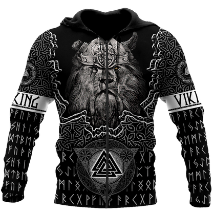 Lion Viking 3D All Over Printed Unisex Shirt