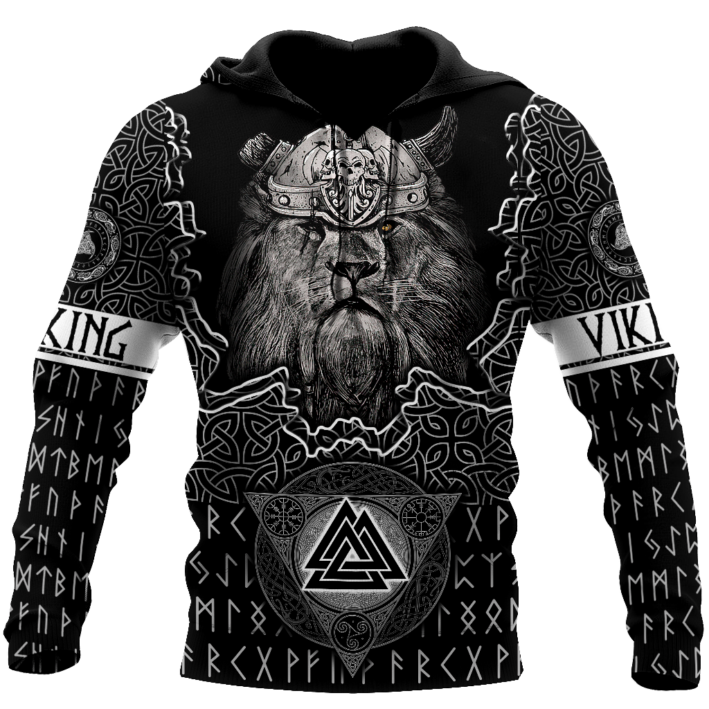 Lion Viking 3D All Over Printed Unisex Shirt