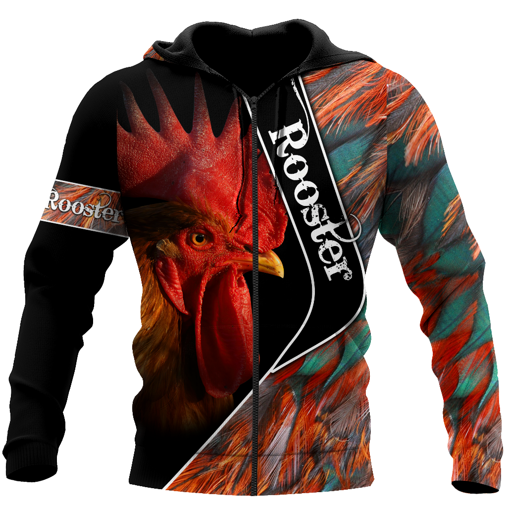 Premium Rooster 3D Printed Unisex Shirts