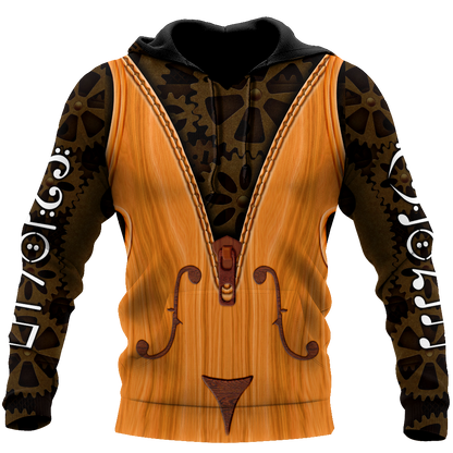 Violin 3D All Over Printed Shirts For Men And Women MH07122001JJCL