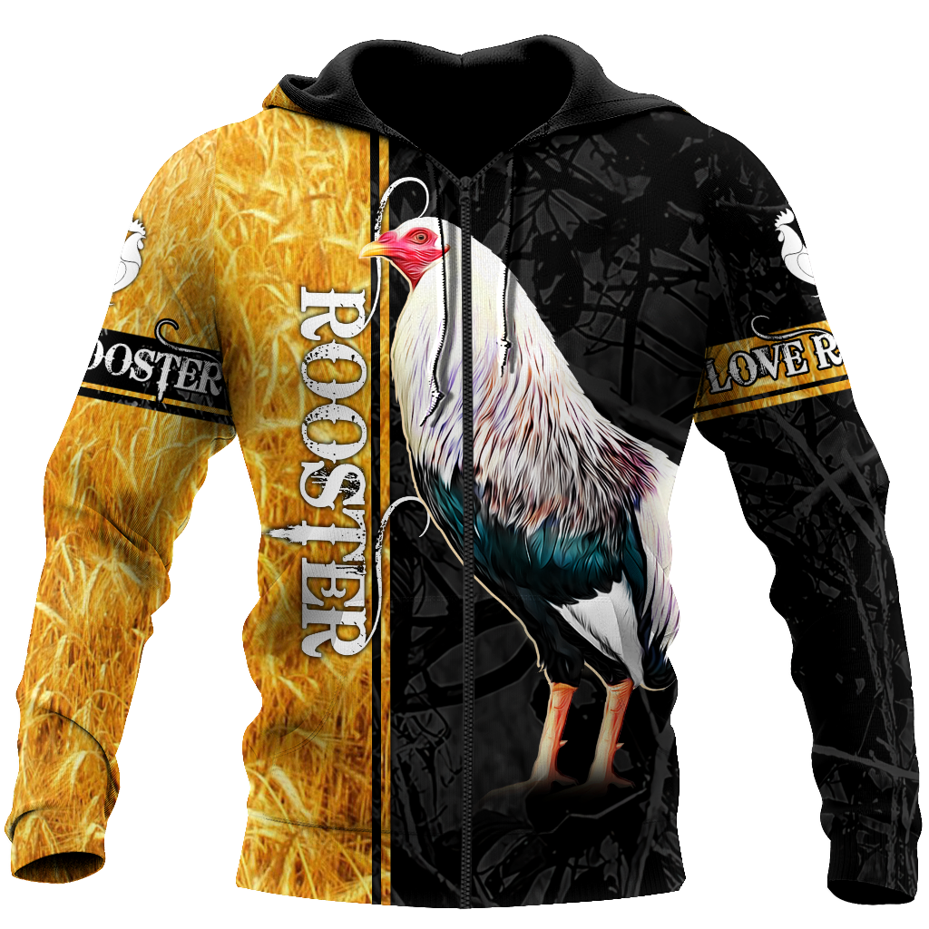 Premium Rooster 3D Printed Unisex Shirts