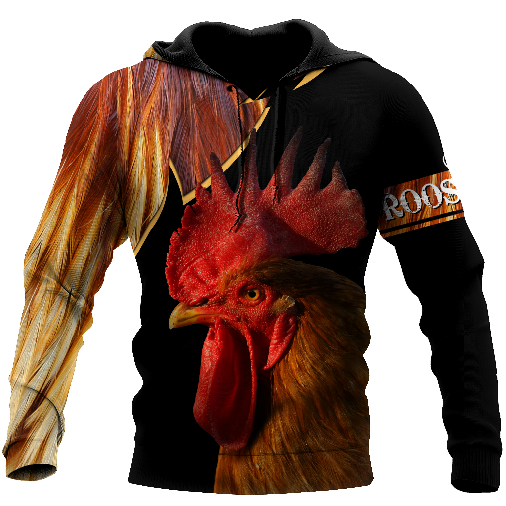 Premium Rooster 3D All Over Printed Unisex Shirts