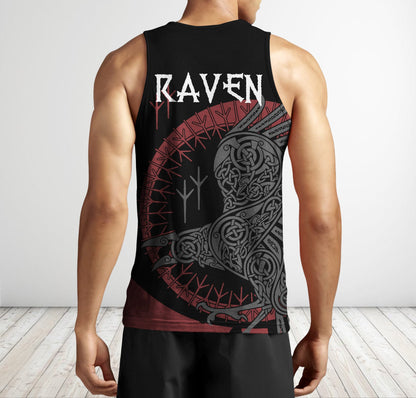 Viking Raven Pullover-ALL OVER PRINT HOODIES-HP Arts-Hoodie-S-Vibe Cosy™