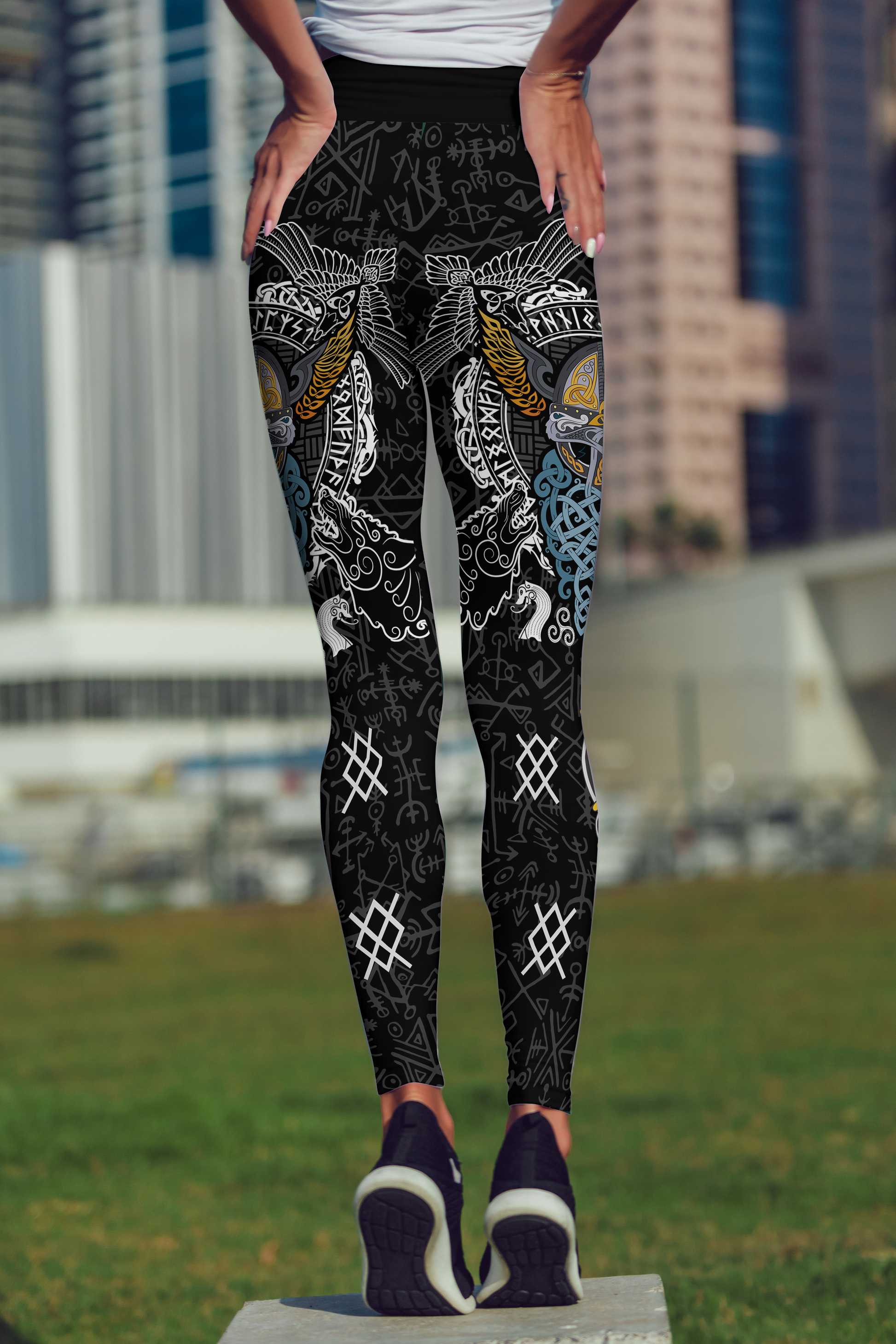 Viking Odin - Wotan Pullover Hoodie A0-ALL OVER PRINT HOODIES-HP Arts-Hoodie-S-Vibe Cosy™