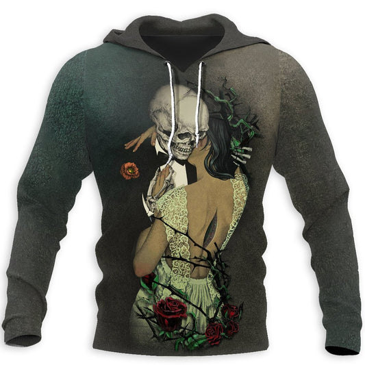 Skull Love - Real Love From The Dark NNK S1-Apparel-PL8386-Hoodie-S-Vibe Cosy™