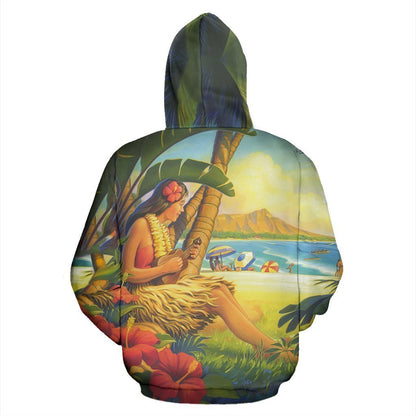 Aloha Hawaii Hoodie K5 1ST PL-Apparel-PL8386-Hoodie-S-Vibe Cosy™